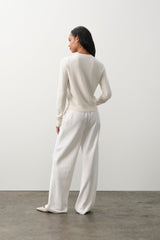 JAYLA BUTTON-UP CASHMERE CARDIGAN