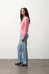 JAYLA BUTTON-UP CASHMERE CARDIGAN