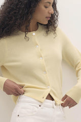 JAYLA BUTTON-UP CASHMERE CARDIGAN