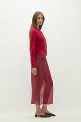 JAYLA BUTTON-UP CASHMERE CARDIGAN