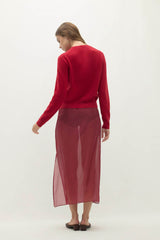 JAYLA BUTTON-UP CASHMERE CARDIGAN