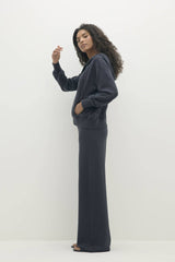 SERENA COTTON CASHMERE ZIP-UP HOODIE