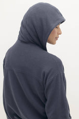 SERENA COTTON CASHMERE ZIP-UP HOODIE