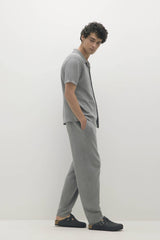 MATTEO COTTON CASHMERE BUTTON-UP SHIRT