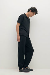 MATTEO COTTON CASHMERE BUTTON-UP SHIRT