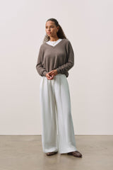 HARLYN CASHMERE V-NECK SWEATER