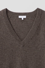 HARLYN CASHMERE V-NECK SWEATER