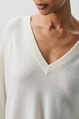 HARLYN CASHMERE V-NECK SWEATER