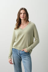 HARLYN CASHMERE V-NECK SWEATER