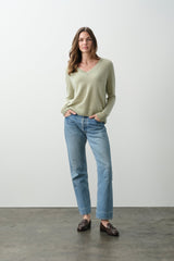 HARLYN CASHMERE V-NECK SWEATER
