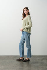 HARLYN CASHMERE V-NECK SWEATER