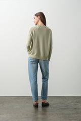 HARLYN CASHMERE V-NECK SWEATER