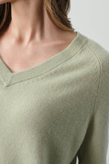 HARLYN CASHMERE V-NECK SWEATER
