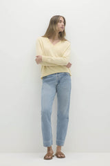 HARLYN CASHMERE V-NECK SWEATER
