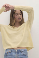 HARLYN CASHMERE V-NECK SWEATER
