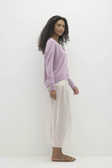 HARLYN CASHMERE V-NECK SWEATER