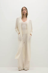 CARMELA LONGLINE CASHMERE CARDIGAN