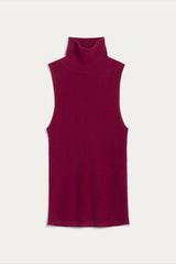 JOANNA SLEEVELESS TURTLENECK