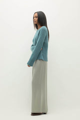 GIORGIA CLOUD SPUN CASHMERE OFF THE SHOULDER SWEATER