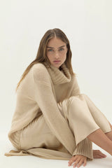 MARTINA CLOUD SPUN CASHMERE TURTLENECK