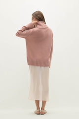 MARTINA CLOUD SPUN CASHMERE TURTLENECK
