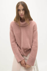 MARTINA CLOUD SPUN CASHMERE TURTLENECK