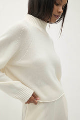NOEMI CASHMERE MOCK NECK