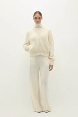 STEFANIA TERRY BOMBER JACKET