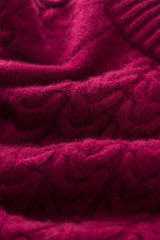 BAILEY CABLEKNIT MOCK NECK