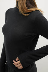 LIVIA SEQUIN TURTLENECK