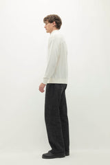 RONAN COTTON CASHMERE HALF-ZIP