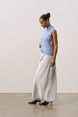 LOUISA SLEEVELESS MOCK NECK
