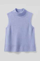 LOUISA SLEEVELESS MOCK NECK