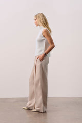 LOUISA SLEEVELESS MOCK NECK