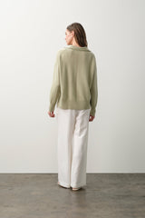 IMOGEN FEATHERWEIGHT CASHMERE POLO
