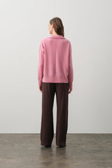 IMOGEN FEATHERWEIGHT CASHMERE POLO