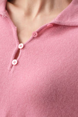 IMOGEN FEATHERWEIGHT CASHMERE POLO
