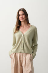 ALTHEA FEATHERWEIGHT CASHMERE CARDIGAN