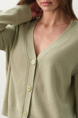 ALTHEA FEATHERWEIGHT CASHMERE CARDIGAN