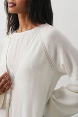 ASTER FEATHERWEIGHT CASHMERE LONGLINE CARDIGAN
