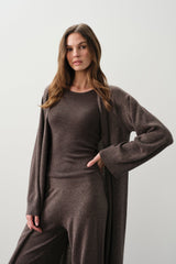 ASTER FEATHERWEIGHT CASHMERE LONGLINE CARDIGAN