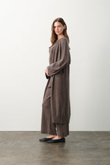 ASTER FEATHERWEIGHT CASHMERE LONGLINE CARDIGAN