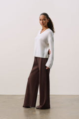 FARAH CASHMERE V-NECK