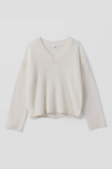 FARAH CASHMERE V-NECK