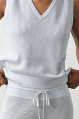 LYRA COTTON CASHMERE VEST