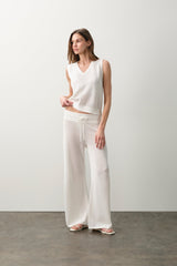 LYRA COTTON CASHMERE VEST