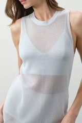 THEA COTTON CASHMERE MIDI DRESS