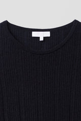 ETTA TRELLIS CASHMERE TEE