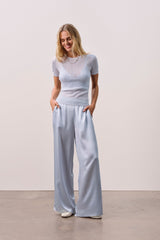ETTA TRELLIS CASHMERE TEE