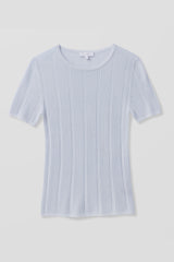 ETTA TRELLIS CASHMERE TEE